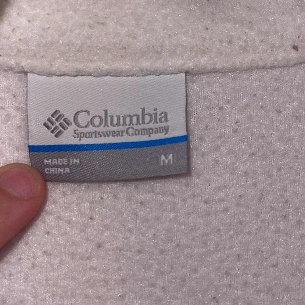 WOMENS WHITE COLUMBIA JACKET - Picture 8 of 8